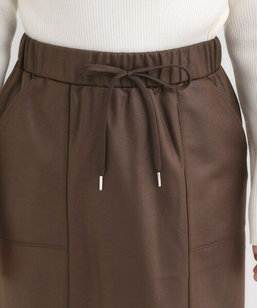 SHOO・LA・RUE / シューラルー ロング・マキシ丈スカート | やわらかレザー調ナロースカート | 詳細12