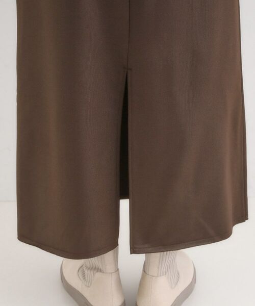 SHOO・LA・RUE / シューラルー ロング・マキシ丈スカート | やわらかレザー調ナロースカート | 詳細15