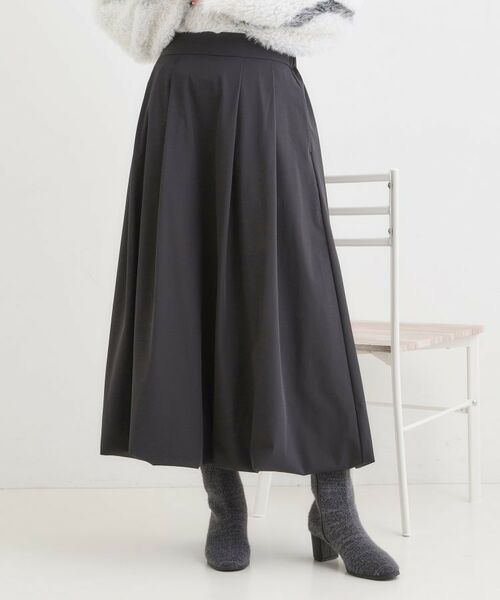 SHOO・LA・RUE / シューラルー ロング・マキシ丈スカート | バルーンスカート(ブラック(019))