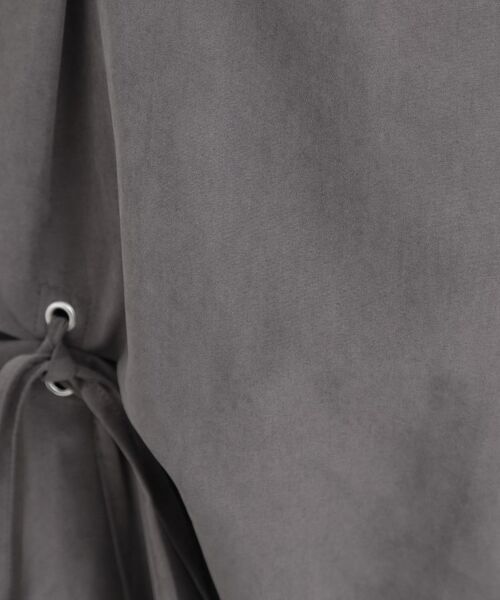 SHOO・LA・RUE / シューラルー ロング・マキシ丈スカート | リボンタック ピーチ起毛 フレアスカート | 詳細8