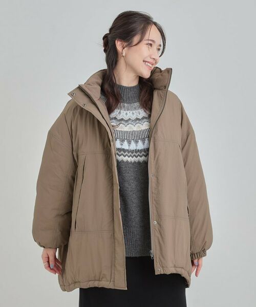 SHOO・LA・RUE / シューラルー その他アウター | 【あったか/撥水/フード取り外し可能】中綿モンスターコート | 詳細18