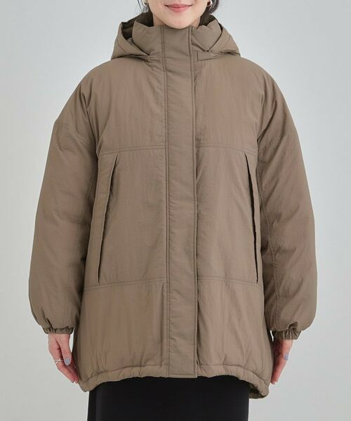 SHOO・LA・RUE / シューラルー その他アウター | 【あったか/撥水/フード取り外し可能】中綿モンスターコート | 詳細22