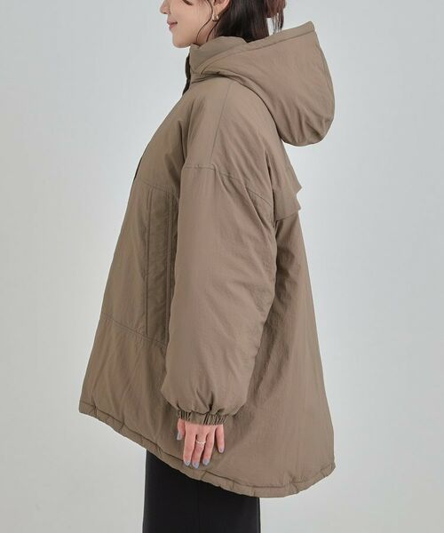 SHOO・LA・RUE / シューラルー その他アウター | 【あったか/撥水/フード取り外し可能】中綿モンスターコート | 詳細23