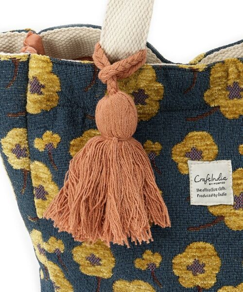 SHOO・LA・RUE / シューラルー トートバッグ | インド製ジャカードランチトートバッグ | 詳細12