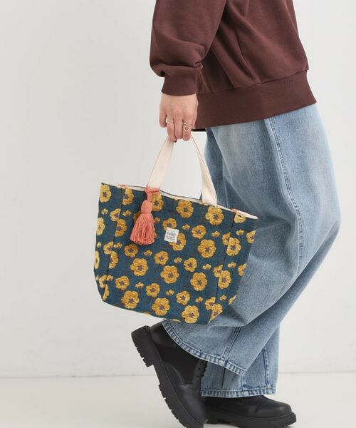 SHOO・LA・RUE / シューラルー トートバッグ | インド製ジャカードランチトートバッグ | 詳細14