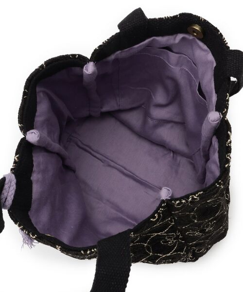 SHOO・LA・RUE / シューラルー トートバッグ | インド製ジャカードランチトートバッグ | 詳細7