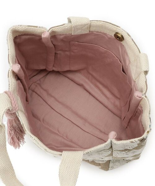 SHOO・LA・RUE / シューラルー トートバッグ | インド製ジャカードランチトートバッグ | 詳細9