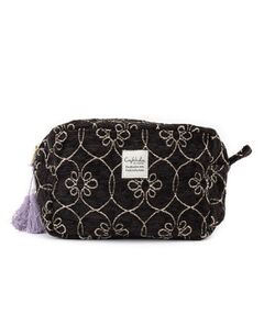 SHOO・LA・RUE / シューラルー ポーチ | インド製ジャカードマチ付きポーチ