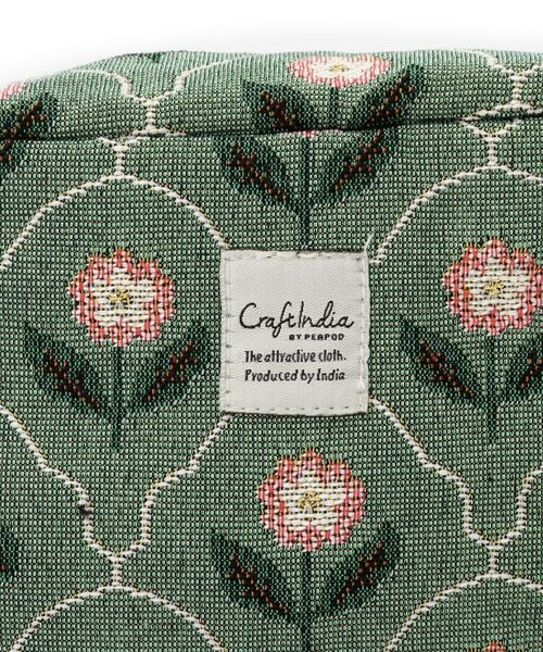 SHOO・LA・RUE / シューラルー ポーチ | インド製ジャカードマチ付きポーチ | 詳細11