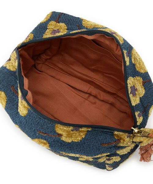 SHOO・LA・RUE / シューラルー ポーチ | インド製ジャカードマチ付きポーチ | 詳細7