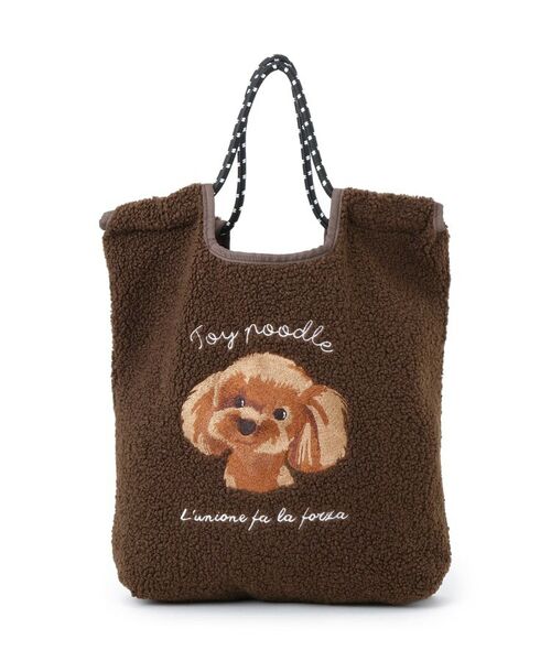 SHOO・LA・RUE / シューラルー トートバッグ | ボア刺繍アニマルコードトートバッグ | 詳細9