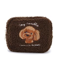 SHOO・LA・RUE / シューラルー ポーチ | ボアアニマル刺繍ポーチ