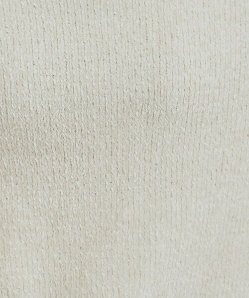 SHOO・LA・RUE / シューラルー ニット・セーター | 【S-LL】ほんのりラメで女性らしい ベロアモールモックネックニット | 詳細4