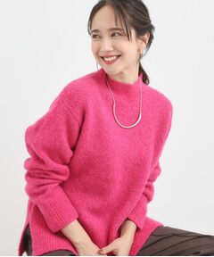 SHOO・LA・RUE / シューラルー ニット・セーター | 【S-LL】ほんのりラメで華やか ふわふわハイネックニット