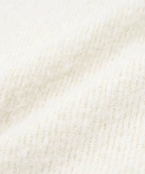 SHOO・LA・RUE / シューラルー ニット・セーター | 【S-LL】ほんのりラメで華やか ふわふわハイネックニット | 詳細12