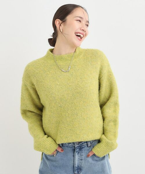 SHOO・LA・RUE / シューラルー ニット・セーター | 【S-LL】ほんのりラメで華やか ふわふわハイネックニット | 詳細13