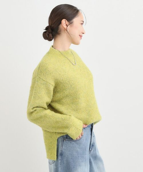 SHOO・LA・RUE / シューラルー ニット・セーター | 【S-LL】ほんのりラメで華やか ふわふわハイネックニット | 詳細14