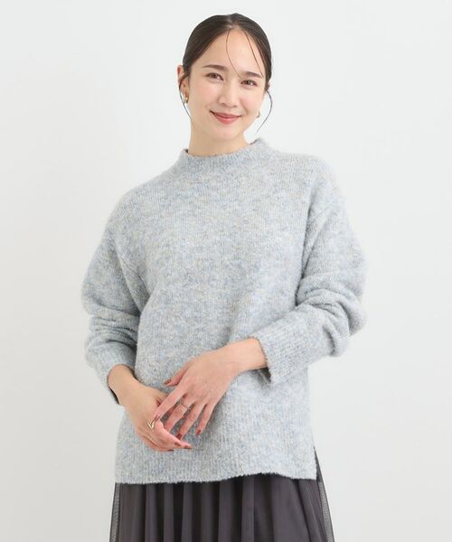 SHOO・LA・RUE / シューラルー ニット・セーター | 【S-LL】ほんのりラメで華やか ふわふわハイネックニット | 詳細5