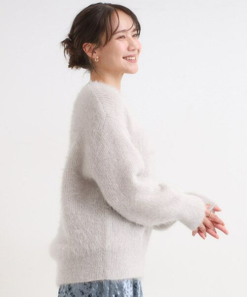 SHOO・LA・RUE / シューラルー ニット・セーター | 【S-LL/ゆったり】ふわふわシャギー 大人レディなニット | 詳細10