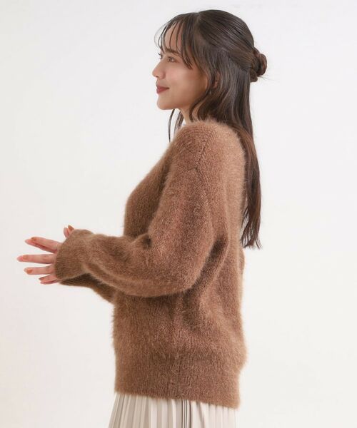 SHOO・LA・RUE / シューラルー ニット・セーター | 【S-LL/ゆったり】ふわふわシャギー 大人レディなニット | 詳細14