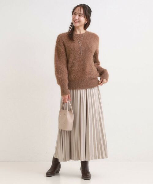SHOO・LA・RUE / シューラルー ニット・セーター | 【S-LL/ゆったり】ふわふわシャギー 大人レディなニット | 詳細15