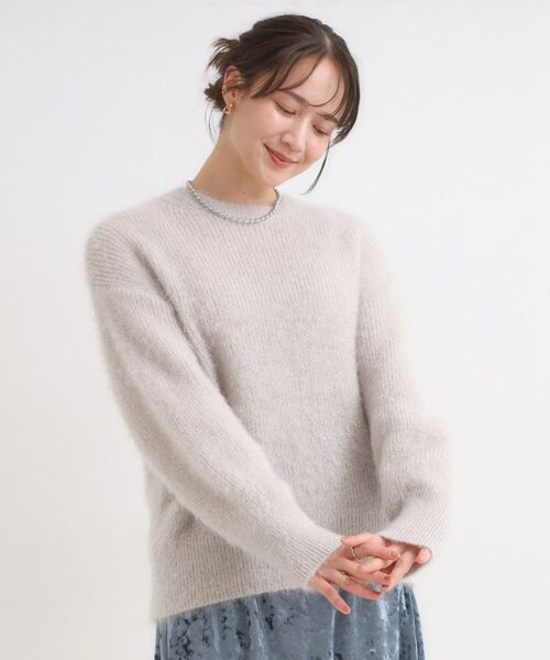 SHOO・LA・RUE / シューラルー ニット・セーター | 【S-LL/ゆったり】ふわふわシャギー 大人レディなニット | 詳細9