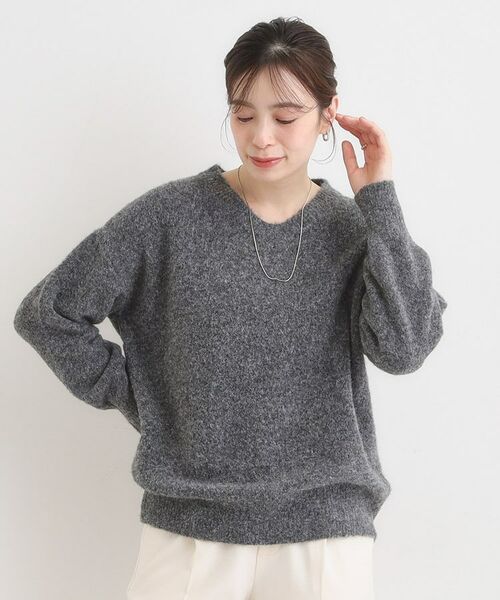 SHOO・LA・RUE / シューラルー ニット・セーター | ふわふわVネックニット | 詳細1