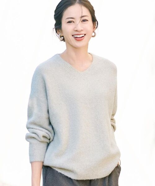 SHOO・LA・RUE / シューラルー ニット・セーター | ふわふわVネックニット | 詳細23