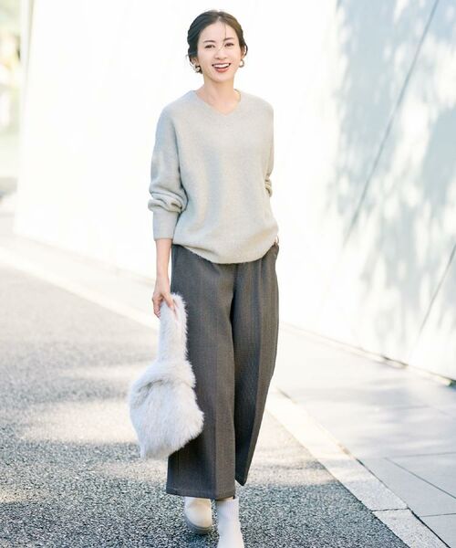 SHOO・LA・RUE / シューラルー ニット・セーター | ふわふわVネックニット | 詳細24