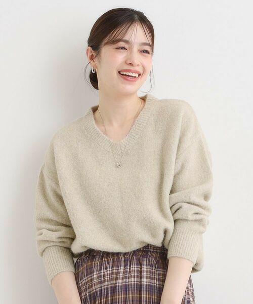 SHOO・LA・RUE / シューラルー ニット・セーター | ふわふわVネックニット | 詳細5