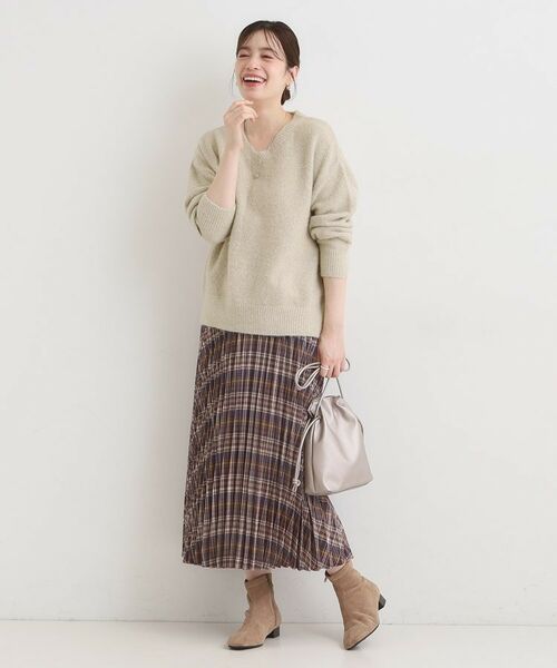 SHOO・LA・RUE / シューラルー ニット・セーター | ふわふわVネックニット | 詳細7