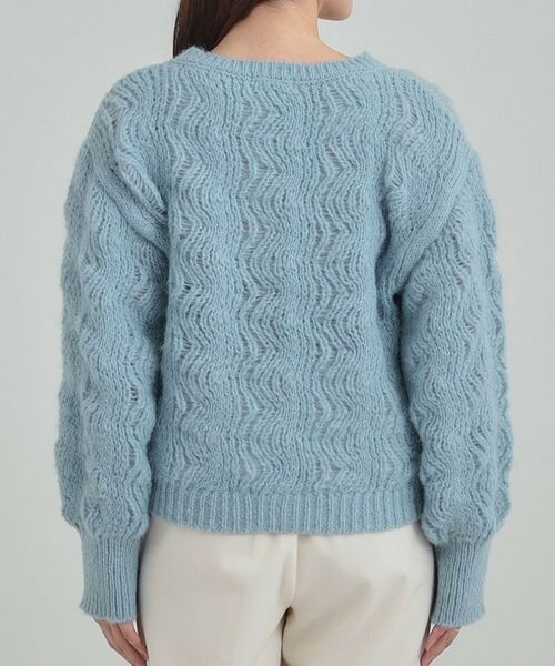 SHOO・LA・RUE / シューラルー ニット・セーター | 【S-LL】ふんわり大人の 透かし編みニットトップス | 詳細19