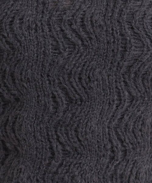 SHOO・LA・RUE / シューラルー ニット・セーター | 【S-LL】ふんわり大人の 透かし編みニットトップス | 詳細8