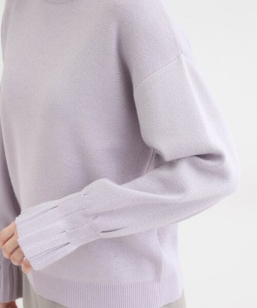 SHOO・LA・RUE / シューラルー ニット・セーター | 【S-LL】お袖タックが女性らしさをプラス 華やかラメニット | 詳細21