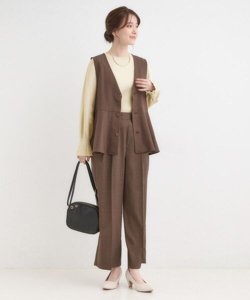 SHOO・LA・RUE / シューラルー ニット・セーター | 【S-LL】お袖タックが女性らしさをプラス 華やかラメニット | 詳細7