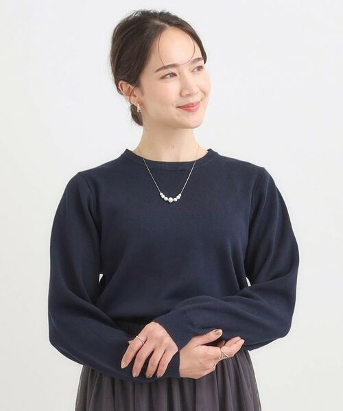 SHOO・LA・RUE / シューラルー ニット・セーター | 【襟取り外し可/S-LL】上品見え レース襟ニット | 詳細11