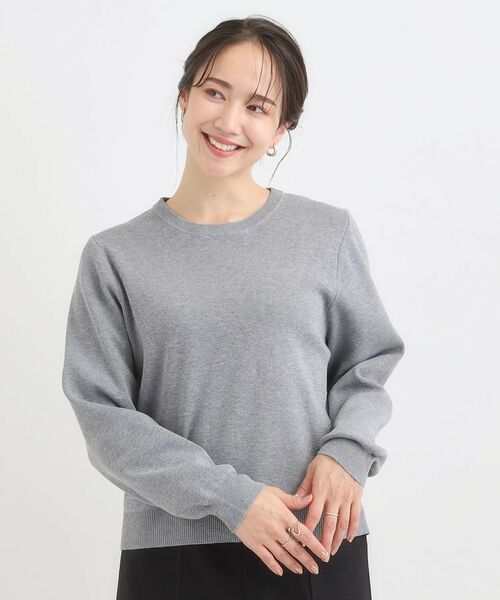 SHOO・LA・RUE / シューラルー ニット・セーター | 【襟取り外し可/S-LL】上品見え レース襟ニット | 詳細18