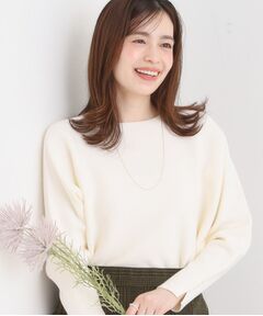 SHOO・LA・RUE / シューラルー ニット・セーター | 【洗濯機可】女性らしさ溢れる もちもちタッチが心地よい ドルマンニット