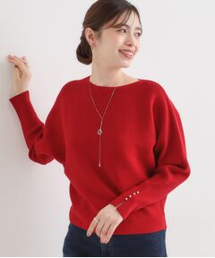 SHOO・LA・RUE / シューラルー ニット・セーター | 【洗濯機可】女性らしさ溢れる もちもちタッチが心地よい ドルマンニット