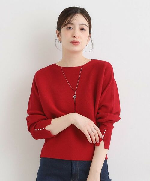 SHOO・LA・RUE / シューラルー ニット・セーター | 【洗濯機可】女性らしさ溢れる もちもちタッチが心地よい ドルマンニット | 詳細13