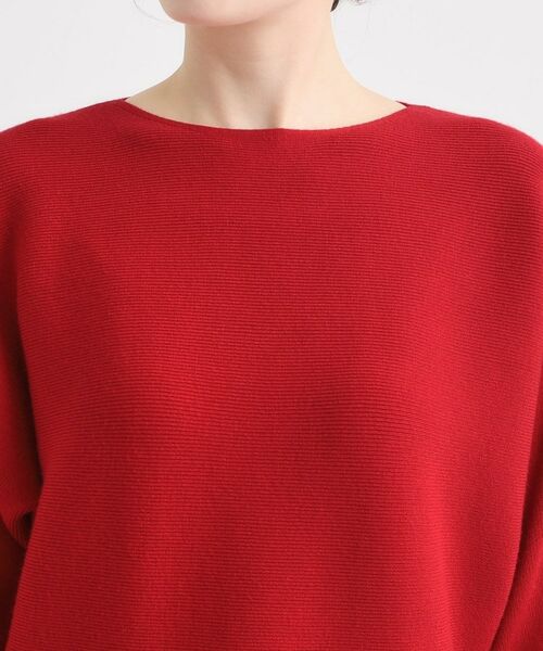 SHOO・LA・RUE / シューラルー ニット・セーター | 【洗濯機可】女性らしさ溢れる もちもちタッチが心地よい ドルマンニット | 詳細24