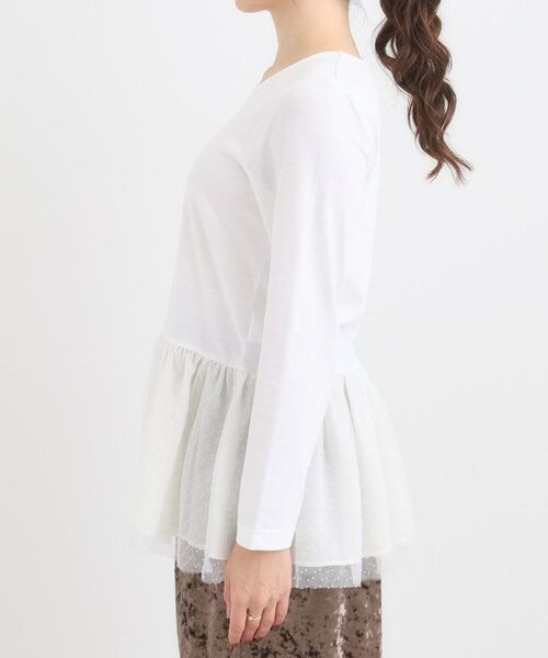 SHOO・LA・RUE / シューラルー カットソー | 裾フリルレイヤードトップス | 詳細14