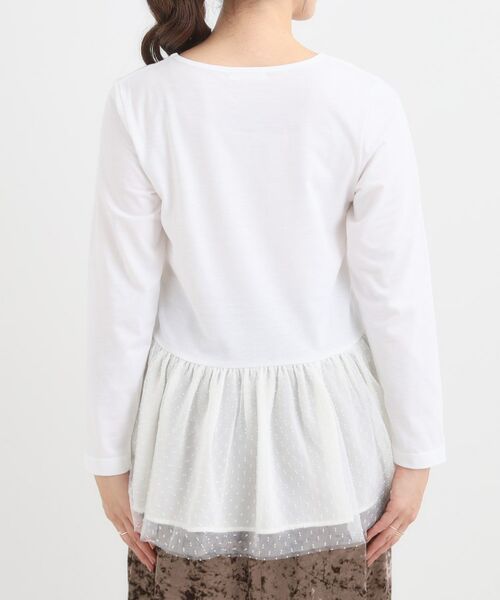 SHOO・LA・RUE / シューラルー カットソー | 裾フリルレイヤードトップス | 詳細15