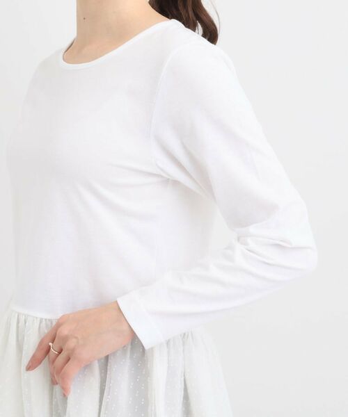 SHOO・LA・RUE / シューラルー カットソー | 裾フリルレイヤードトップス | 詳細17