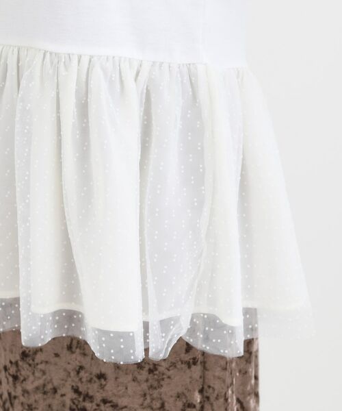 SHOO・LA・RUE / シューラルー カットソー | 裾フリルレイヤードトップス | 詳細18
