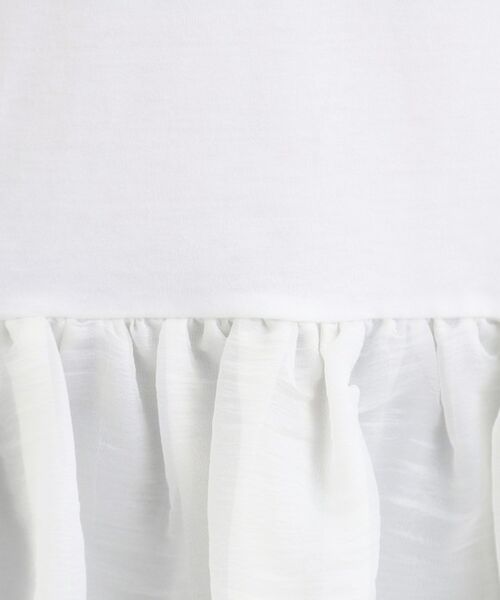SHOO・LA・RUE / シューラルー カットソー | 裾フリルレイヤードトップス | 詳細4