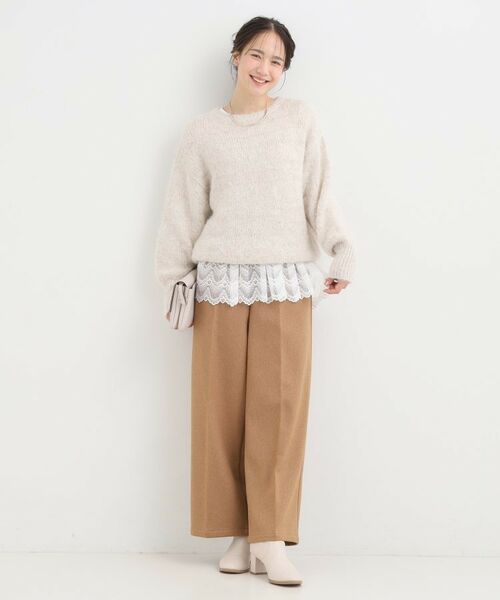 SHOO・LA・RUE / シューラルー カットソー | 裾フリルレイヤードトップス | 詳細7