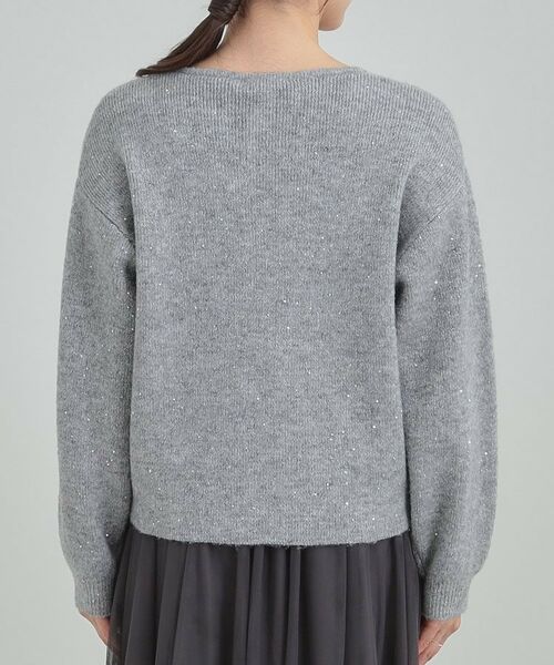 SHOO・LA・RUE / シューラルー ニット・セーター | 【S-LL】きらきらと華やかに スパンコールニット | 詳細15