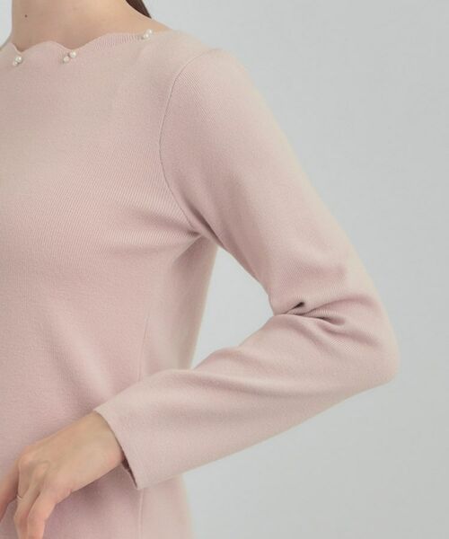 SHOO・LA・RUE / シューラルー ニット・セーター | スカラップネックが上品 ビジューニット | 詳細16