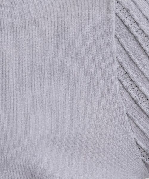 SHOO・LA・RUE / シューラルー ニット・セーター | コンパクト見えが大人かわいい お袖編み柄ニット | 詳細11